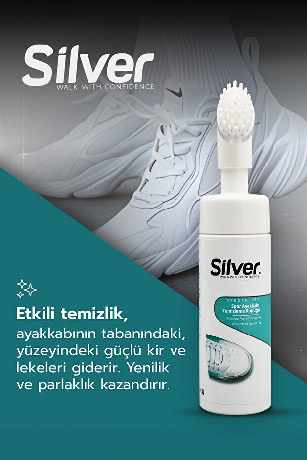 Foamix Fırçalı Ayakkabı Temizleme Köpüğü