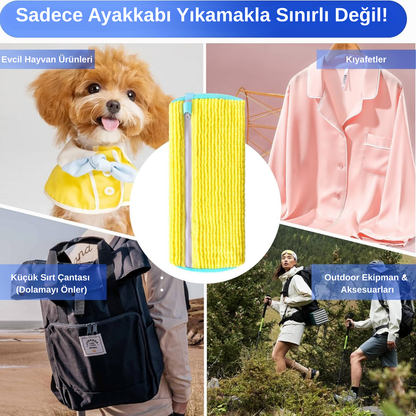 Ayakkabı Yıkama Torbası – Ayakkabı için Yırtılmaz Çamaşır Makinesi Filesi, Yıkanabilir